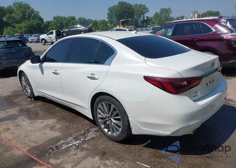 2023 Infiniti Q50 Luxe Awd из США, поврежденный, VIN JN1EV7BR9PM541789